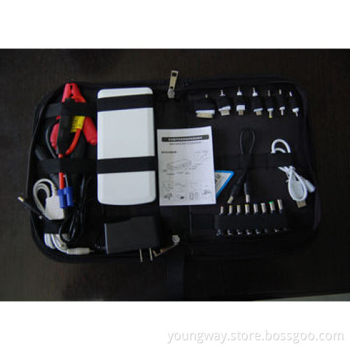 Multifunction Auto Emergency Jump Starter Power Bank with 12,000mAh Capacity